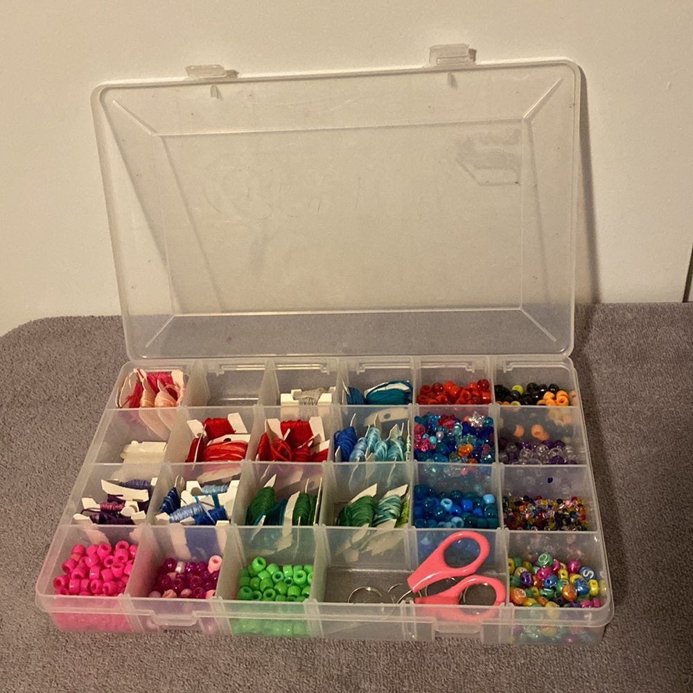 Craft Box with Supplies
